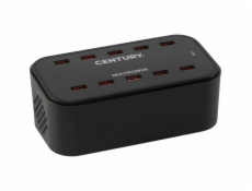 Century MULTIPOWER 10-fold USB Charger 100-240V 100W IP20