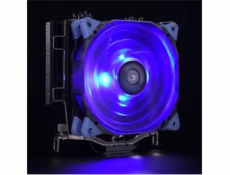 AeroCool Verkho 5 Dark CPU chladič Blue LED 120mm fan LGA1700, AM5, univ. socket