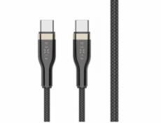 Fixed kabel USB-C/C 1.2m FIXDA-CC12-GR