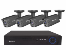 Kamerový set Securia Pro NVR4CHV4S-B IP, 4Mpx, 4 kamery, PoE NVR, černá