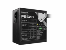 GIGABYTE zdroj P650G, 650W, 80Plus GOLD, 120 mm