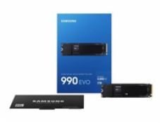 SSD Samsung 990 EVO 2000GB -  formát M.2; čtecí rychlost až 5000 MB/sec; zapisovací rychlost až 4200 MB/sec