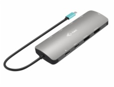 i-tec dokovací stanice USB-C Metal Nano/ 2x HDMI/ 2x USB 3.2/ 2x USB 2.0/ USB-C/ PD100W + univerzální nabíječka 112W