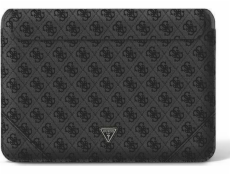 Guess PU 4G Triangle Metal Logo Computer Sleeve 13/14  Black Nové