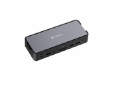 Verbatim USB-C Pro Docking Station CDS-15, 15portů: USB-A,USB-C, HDMI, DP, Audio, SD+microSD, RJ45