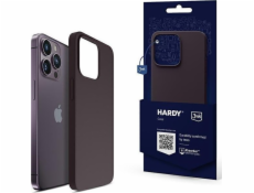 3mk ochranný kryt Hardy Silicone MagCase pro Apple iPhone 14 Pro, fialová