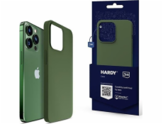 3mk ochranný kryt Hardy Silicone MagCase pro Apple iPhone 13 Pro Max, zelená