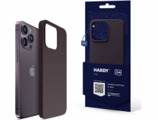 3mk ochranný kryt Hardy Silicone MagCase pro Apple iPhone 14 Pro Max, fialová