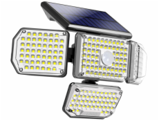 IMMAX CLOVER-2 venkovní solární nástěnné LED osvětlení s externím solárním panelem, 4,5W