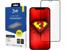 3mk hybridní sklo FlexibleGlass Max pro Apple iPhone 12 / iPhone 12 Pro, černá