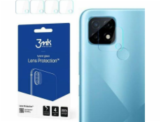 3mk hybridní sklo Lens ochrana kamery pro Realme C21 (4ks)