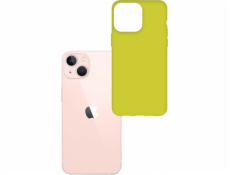 3mk ochranný kryt Matt Case pro Apple iPhone 14, lime/žlutozelená