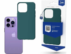 3mk ochranný kryt Matt Case pro Apple iPhone 14 Pro, lovage/tmavě zelená