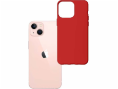 3mk ochranný kryt Matt Case pro Apple iPhone 14, strawberry/červená