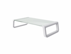 TRUST MONTA GLASS MONITOR STAND WHT