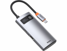 Stanica/replikátor USB-C radu Baseus Metal Gleam (CAHUB-CY0G)