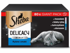 Sheba Delicacy Rybia príchut v želé 80x85g