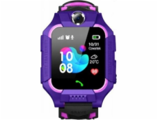 Chytré hodinky GoGPS K24 Purple (K24PR)