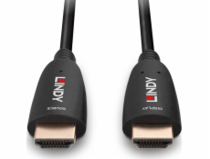 Lindy HDMI kabel - HDMI samec na HDMI samec - 10 m - optická vlákna - černá - podporuje 8K 60 Hz (7680 x 4320)