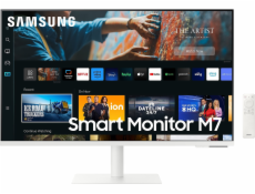 Monitor 27 palců LS27CM703UUXD VA 3840x2160 UHD 16:9 1xHDMI 2x USB 2.0 1xUSB-C (65W) WiFi/BT 4ms(GTG) reproduktory ploché bílé SMART 2 roky d2d