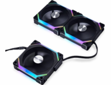 Lian Li Lian Li UNI FAN SL120 V2 RGB PWM ventilátor, trojité balení včetně ovladače - 120mm, černý