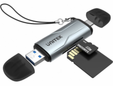 Čtečka Unitek Čtečka karet Unitek SD/microSD USB-A 5Gbps/USB-C