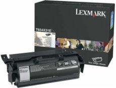 Originální černý toner Lexmark T654X31E (T654X31E)