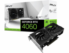 Grafická karta PNY GeForce RTX 4060 Verto Dual 8GB GDDR6 (VCG40608DFXPB1)