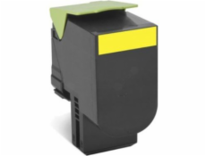 Toner Lexmark 80C2HYE Yellow Original (80C2HYE)