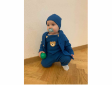 Kojenecká bavlněná čepička New Baby Luxury clothing modrá