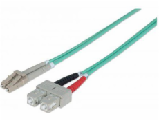 Intellinet Network Solutions LC Fiber Optic Cable - SC 3M Blue (750165)