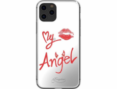 Kingxbar Kingxbar Angel Mirror pouzdro zdobené původními krystaly Swarovski iPhone 11 Pro Max Transparent Mirror Universal