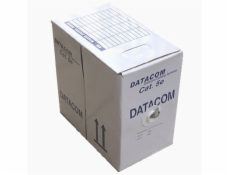 DATACOM UTP lanko CAT5E PVC 305m box modrý