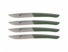 Berkel steak knife set 4-pcs. Color green