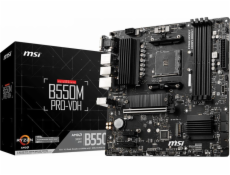 MSI B550M PRO-VDH, základní deska