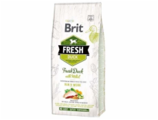 Brit Fresh Duck with Millet Active Run & Work 2,5kg granule pro psy