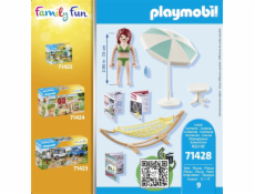 PLAYMOBIL 71428 Houpací síť pro rodinnou zábavu, stavebnice