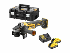 DEWALT SZLIFIERKA KĄTOWA 18V 2x5 0Ah POWERSTACK DCG405H2T