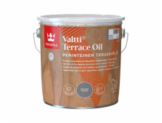 Olej na dřevo Tikkurila Valtti Terrace Oil, šedý, 2,7l