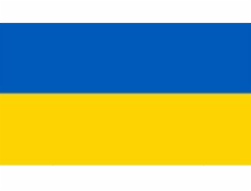 Magnetická nálepka s vlajkou Ukrajiny