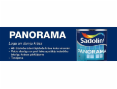 Barva na okna a dveře Sadolin Panorama, bílá, 1l