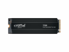 Crucial T705 with heatsink   2TB PCIe Gen5 NVMe M.2 SSD