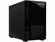 Asustor NAS AS3302T v2   2x 3,5  SATA,Realtek RTD1619B 1.7GHz, 2GB, 2.5GbE x1, USB3.2 Gen1 x3, WOW (Wake on WAN)