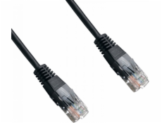 DATACOM Patch cord UTP CAT5E 3m černý