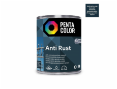 Antikorozní barva ANTI-RUST, 0,9 l, barva antracit