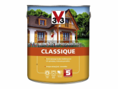 Napouštědlo na dřevo Classique V33, barva teak, 2,5l