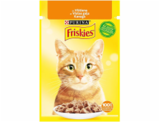 FRISKIES mokré krmivo pro kočky, kuřecí maso, 85 g