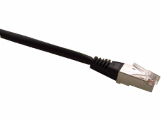 Patch cord FTP cat5e 1,5M černý