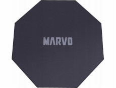 MW křeslo pro hráče, podložka do křesla, Marvo, GM02, 1100 x 1100 x 2 mm, černá, protiskluzová