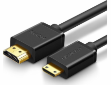 Kabelis UGREEN HDMI M, HDMI M, 1.5m, juodas 11167